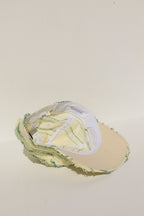 Chenille Hat - Lemon-Lime #4