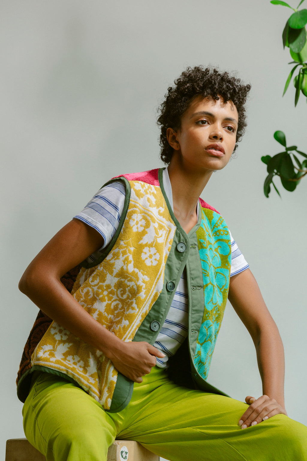 Reversible Towel Vest (Medium)