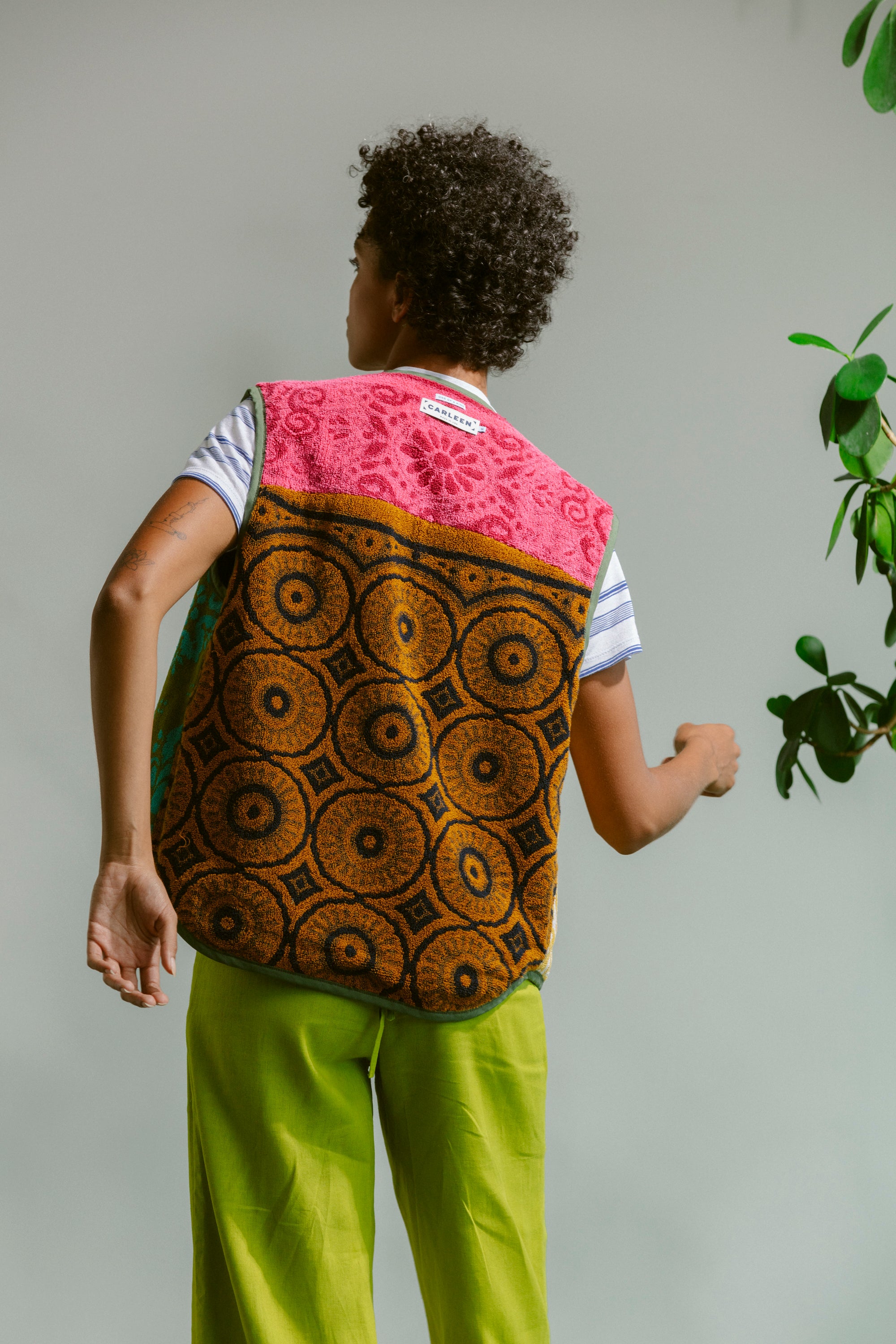 Reversible Towel Vest (Medium)