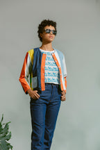 Simplicity Jacket - Cabana Stripe