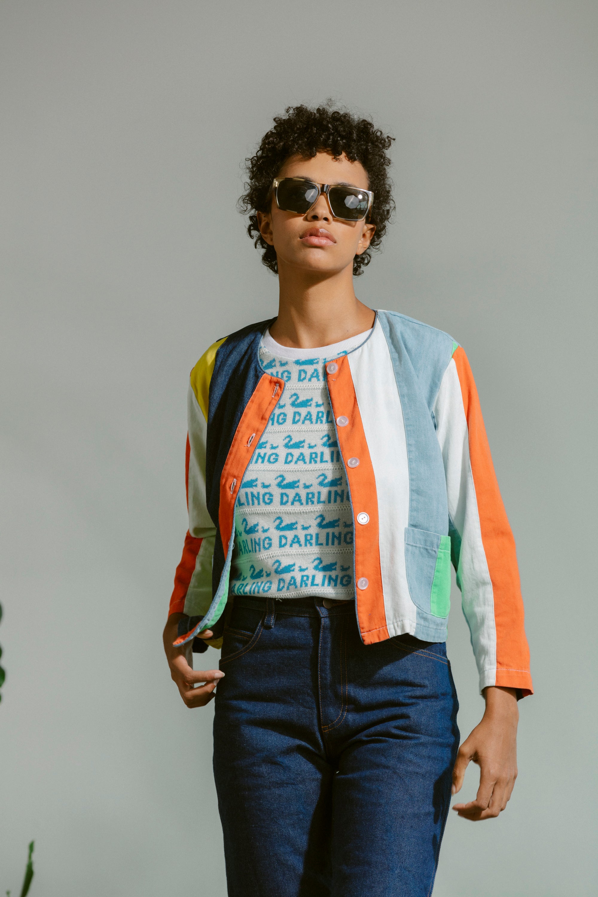 Simplicity Jacket - Cabana Stripe