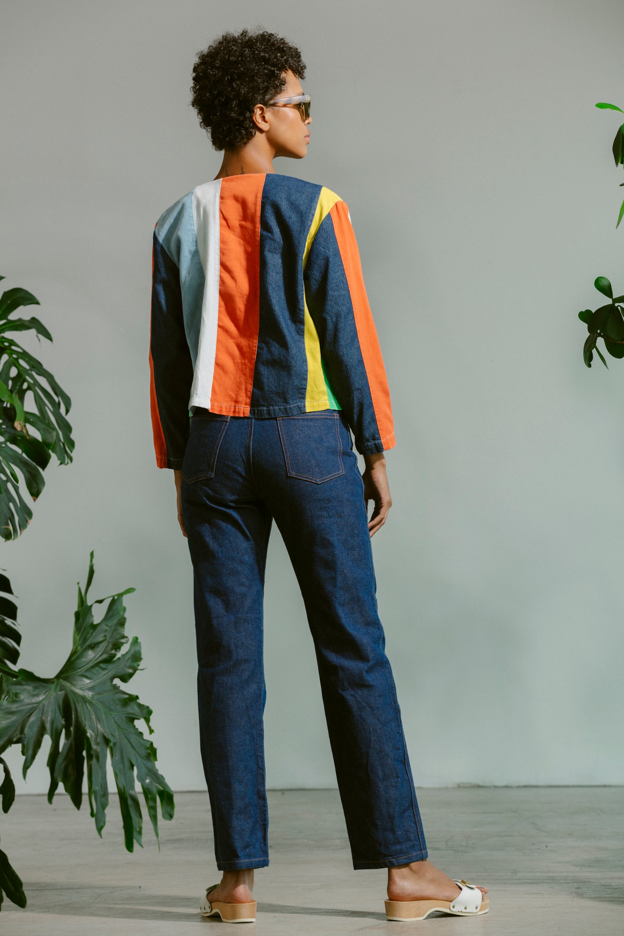 Simplicity Jacket - Cabana Stripe