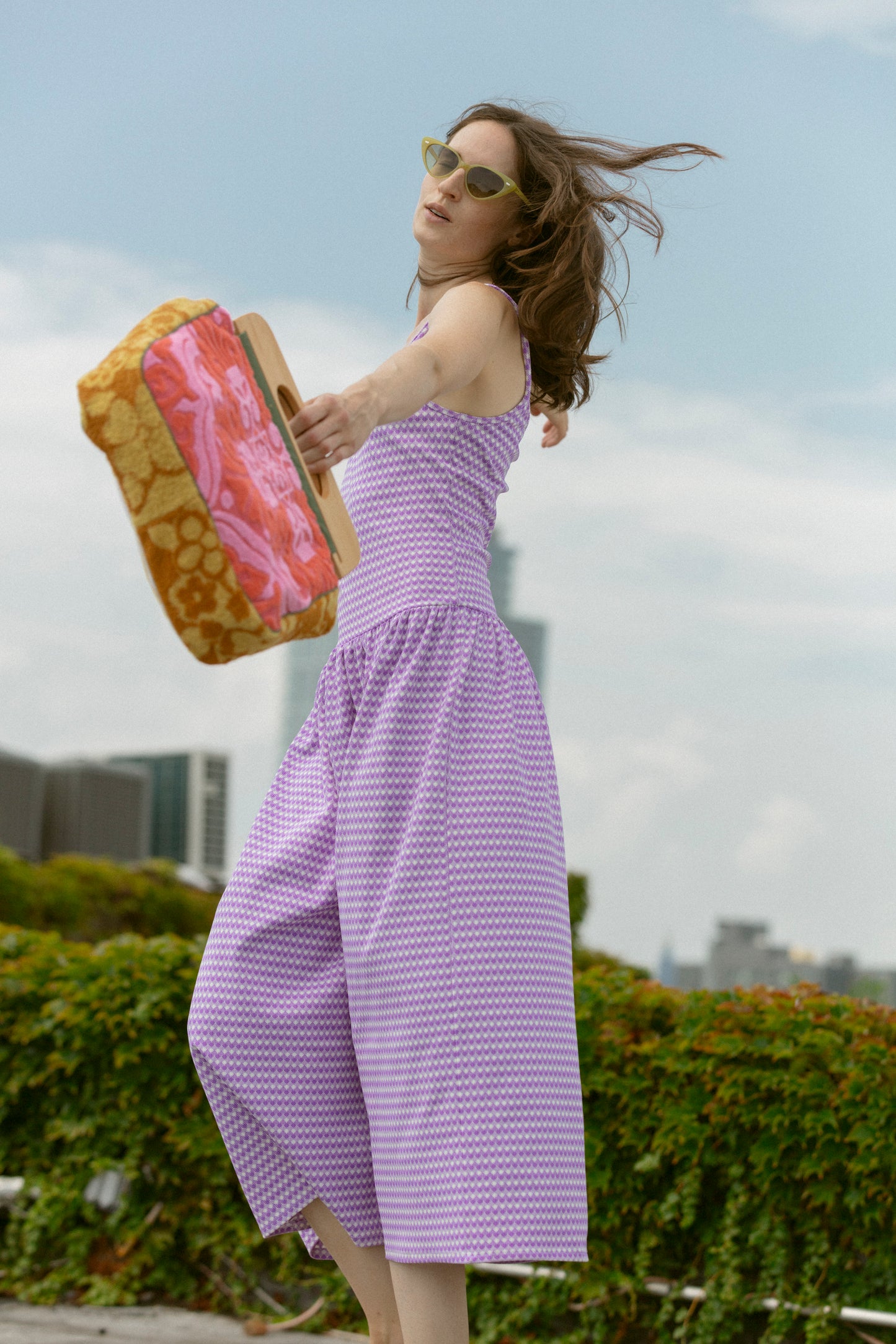 June Dress - Amethyst