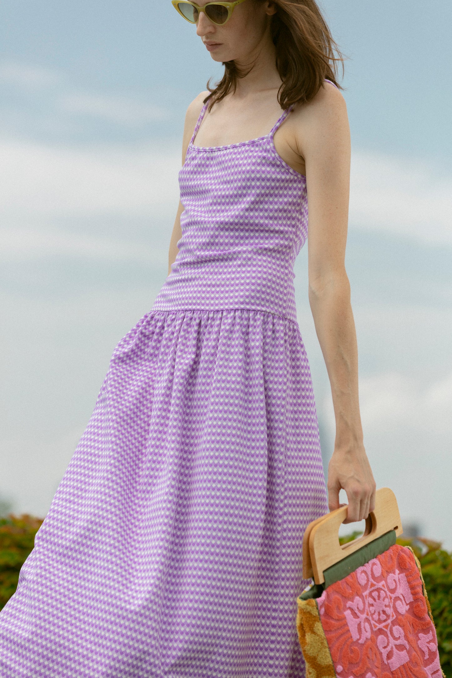 June Dress - Amethyst