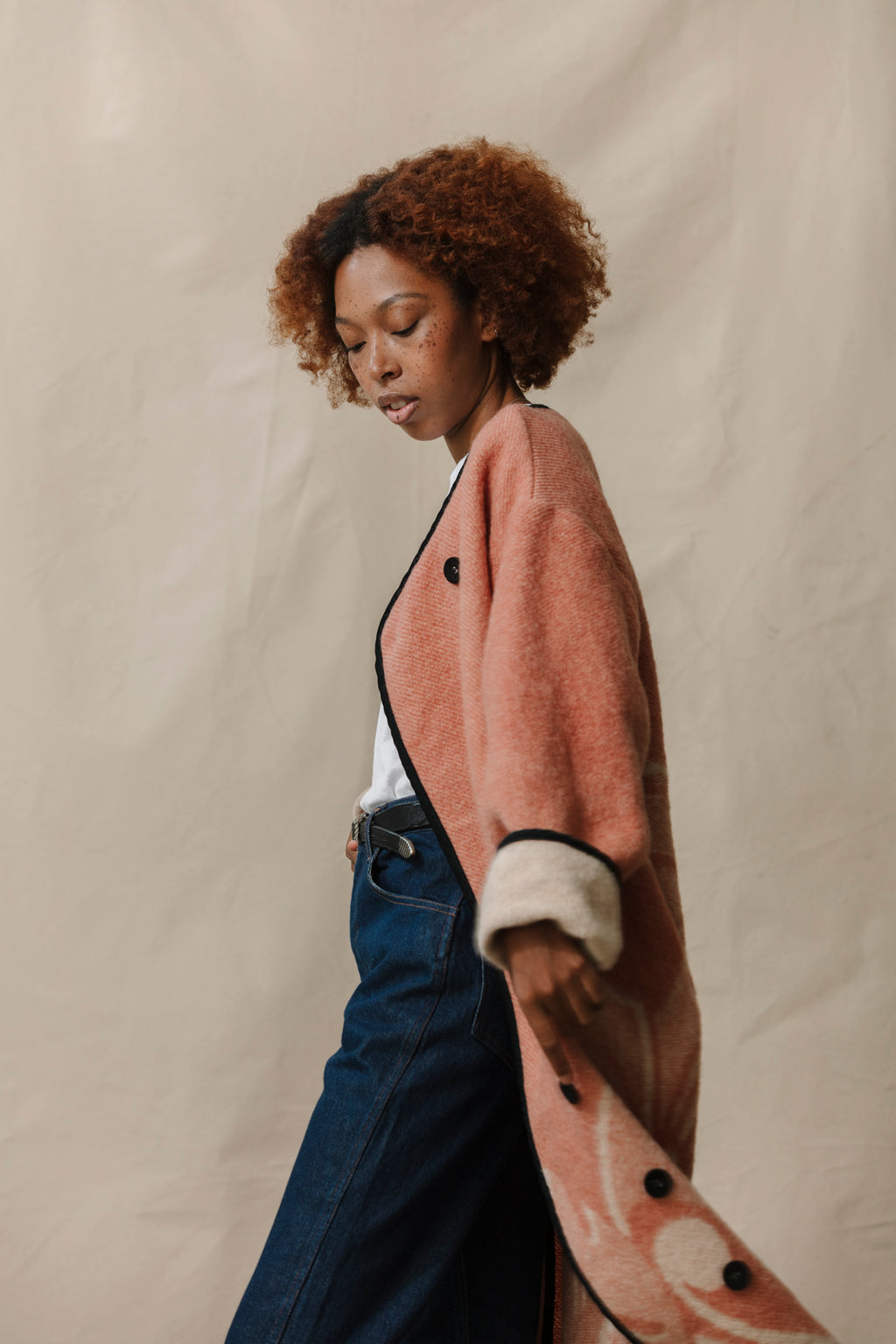 Long Brookes Jacket - Rose Deco (XLarge)