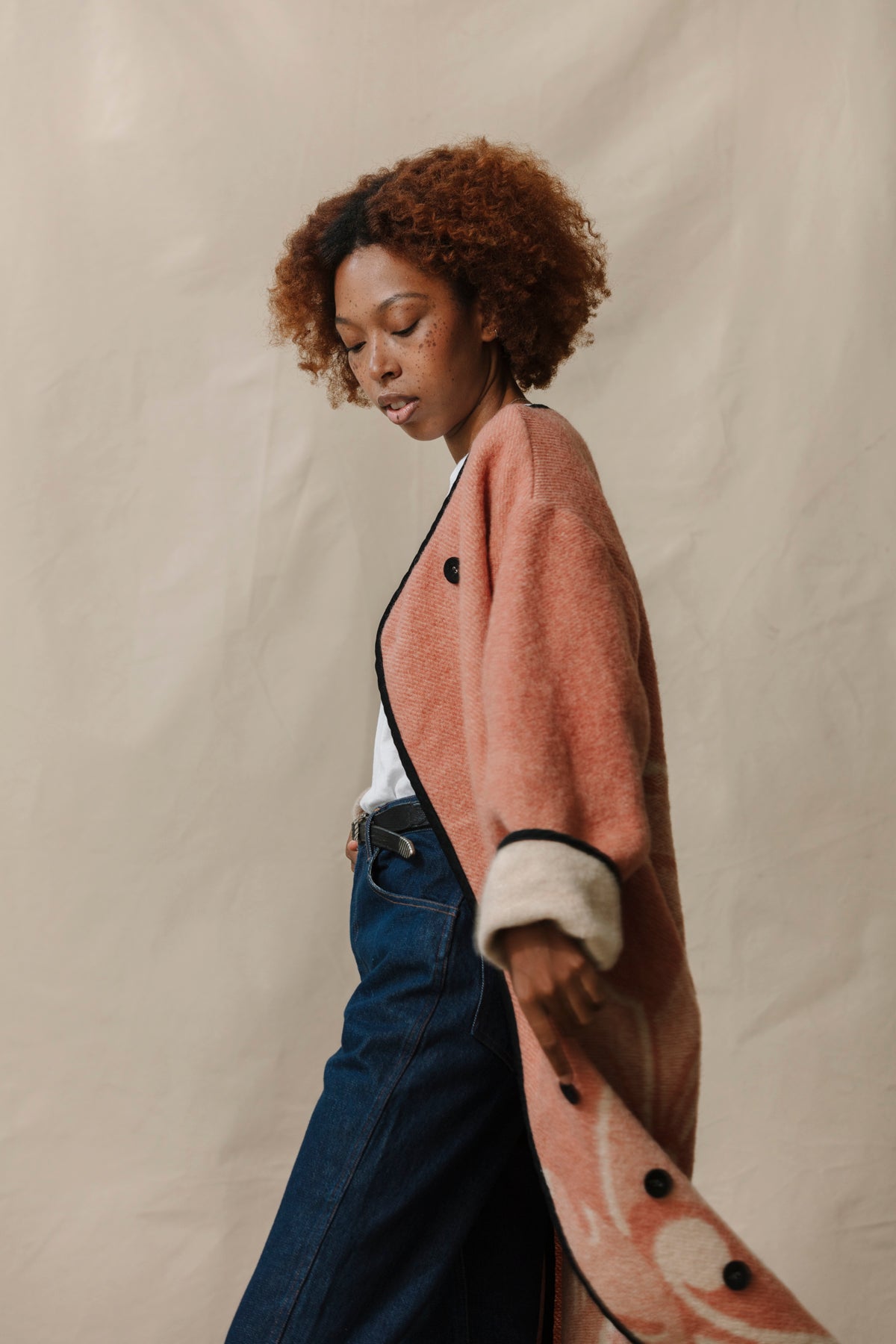 Long Brookes Jacket - Rose Deco (XLarge)