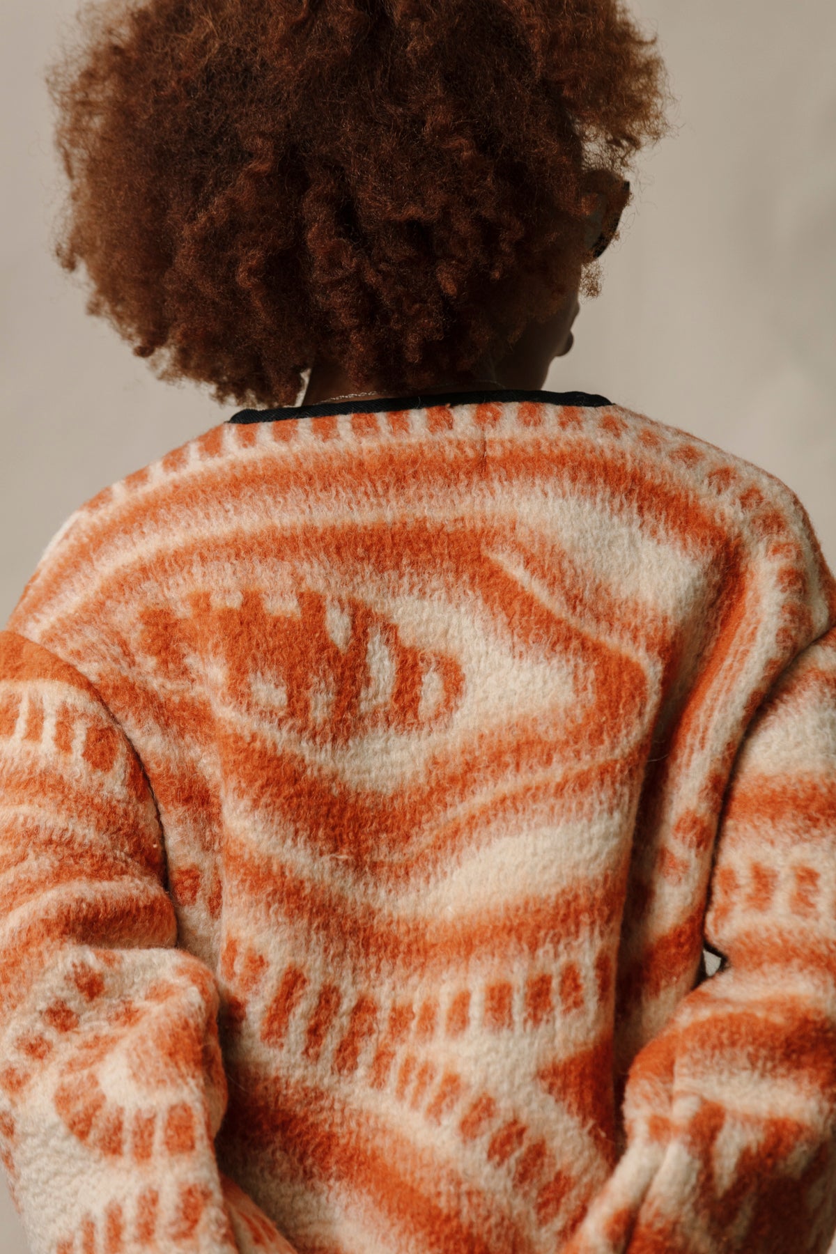 Long Brookes Jacket - Orange (Small)