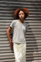 Perfect Little Short Sleeve Shirt - PE Silver