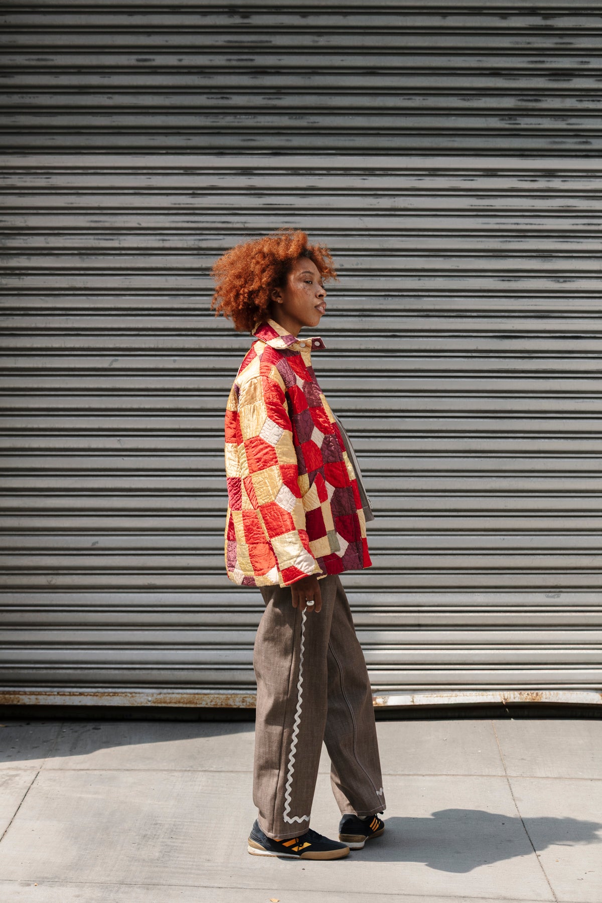 Relaxed Jeans - Silver Rickrack