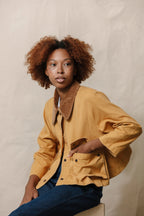 Laurel Swing Jacket - Amber Wheat