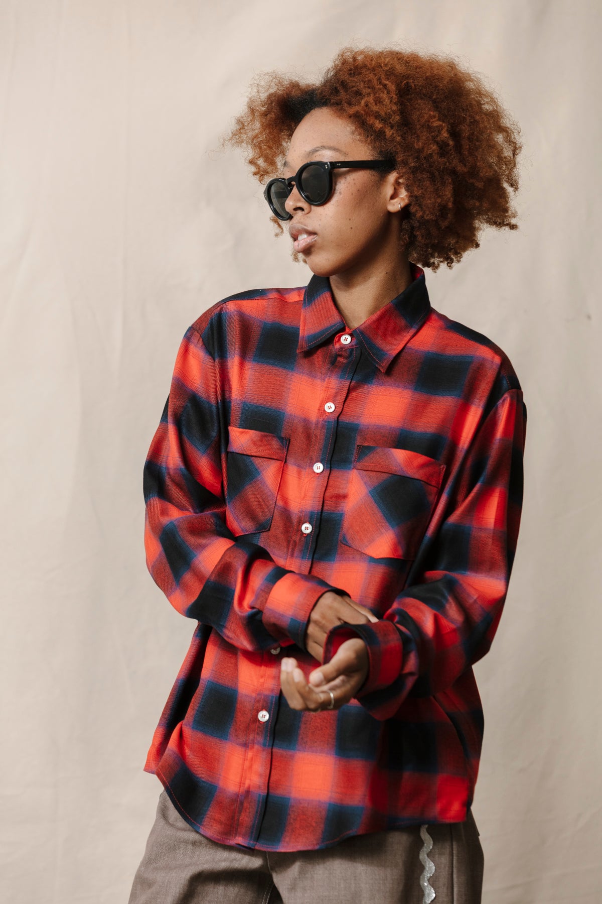 Sequoia Shirt - Red Shadow Plaid