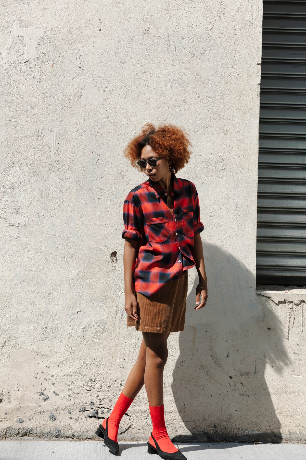 Sequoia Shirt - Red Shadow Plaid