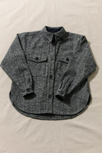 Wool Shirt Jacket - Salt & Pepper