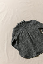 Wool Shirt Jacket - Salt & Pepper