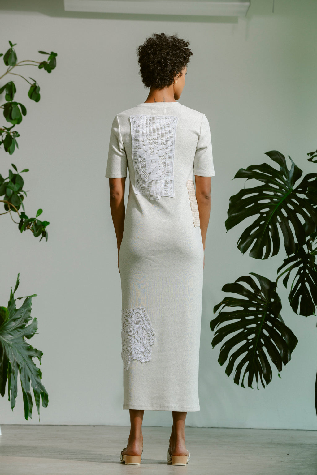 Doily T-Shirt Dress (Large)