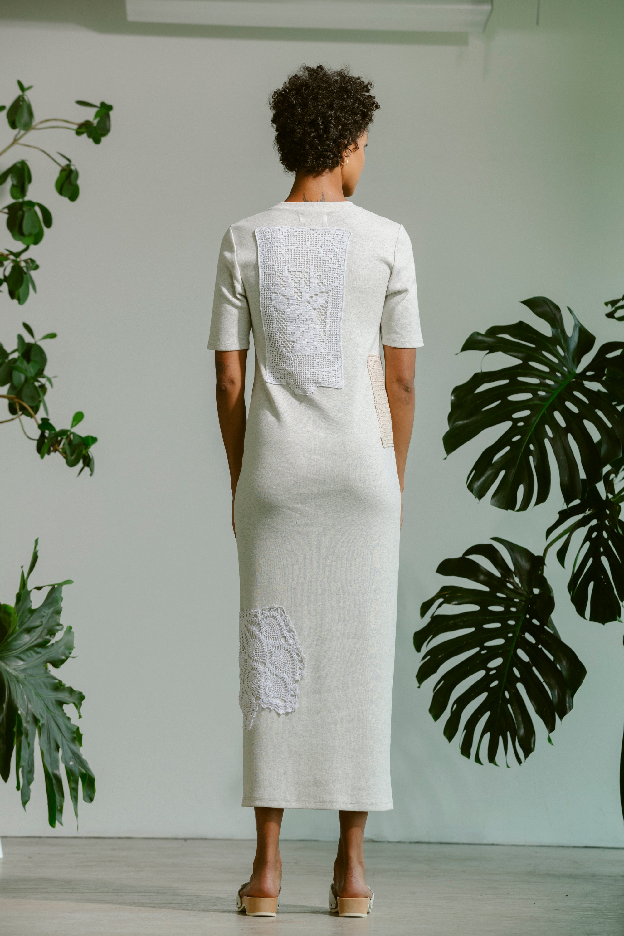 Doily T-Shirt Dress (Large)