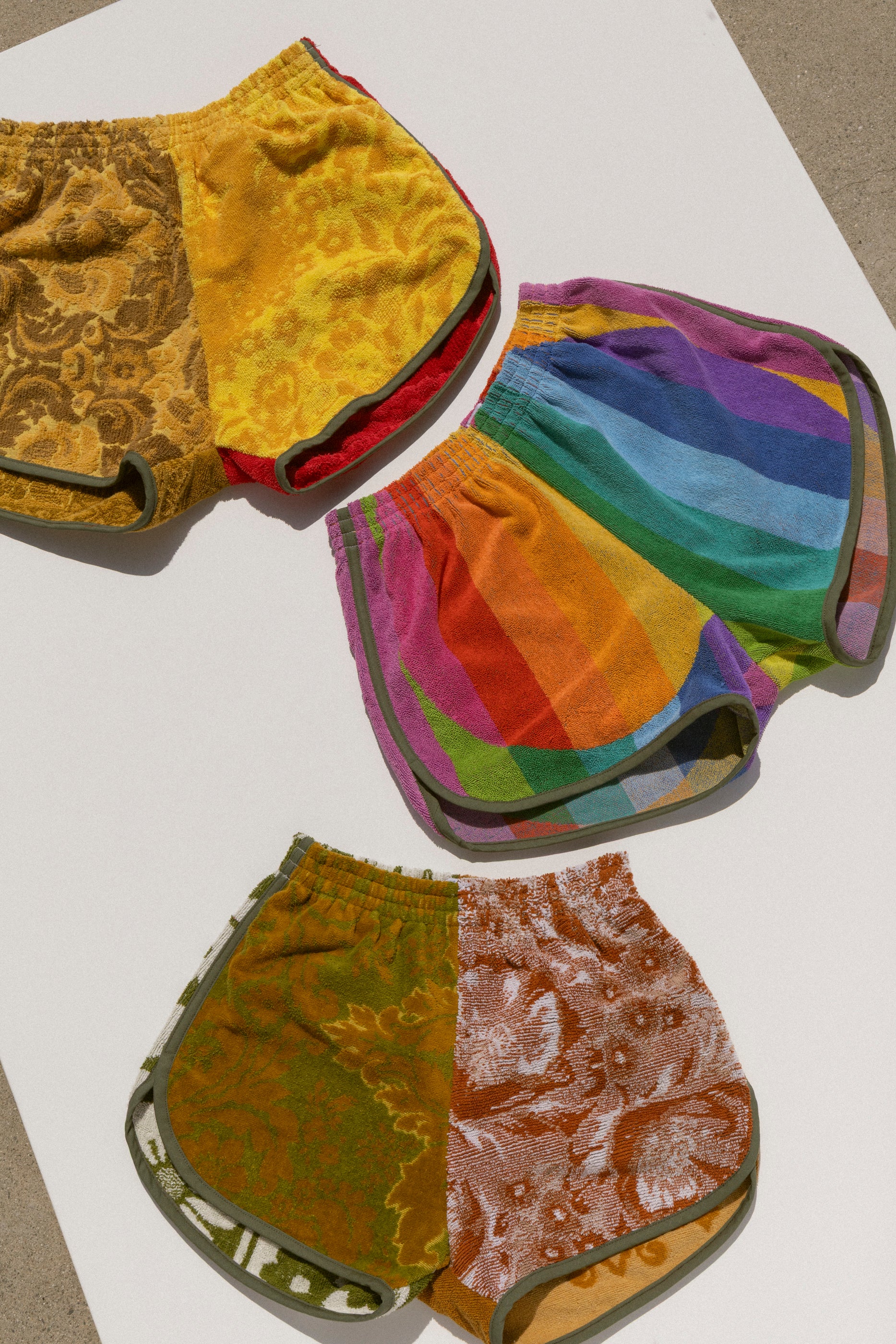 Towel Track Shorts (Large)