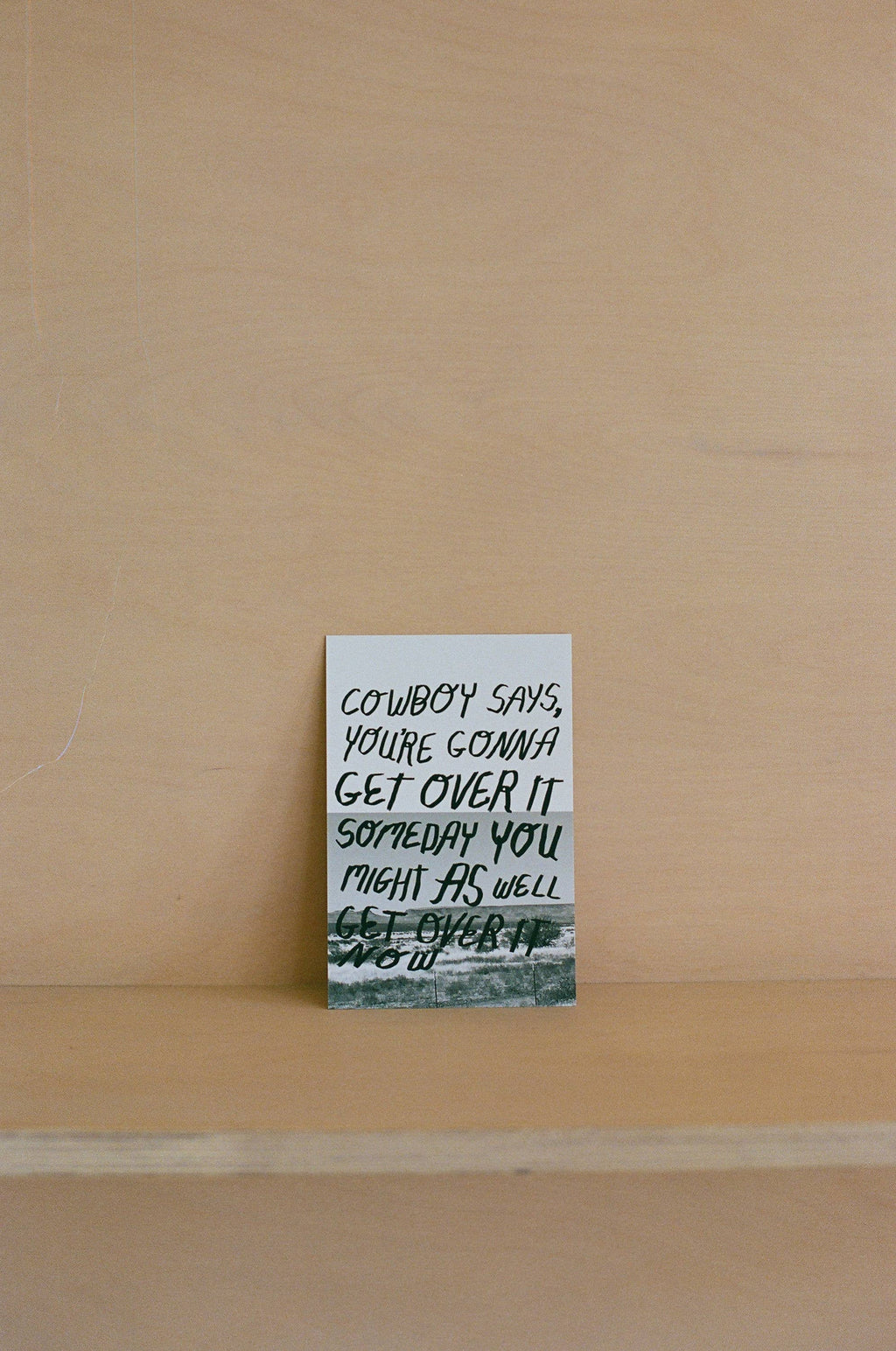 Might As Well - Postcard by Lordcowboy