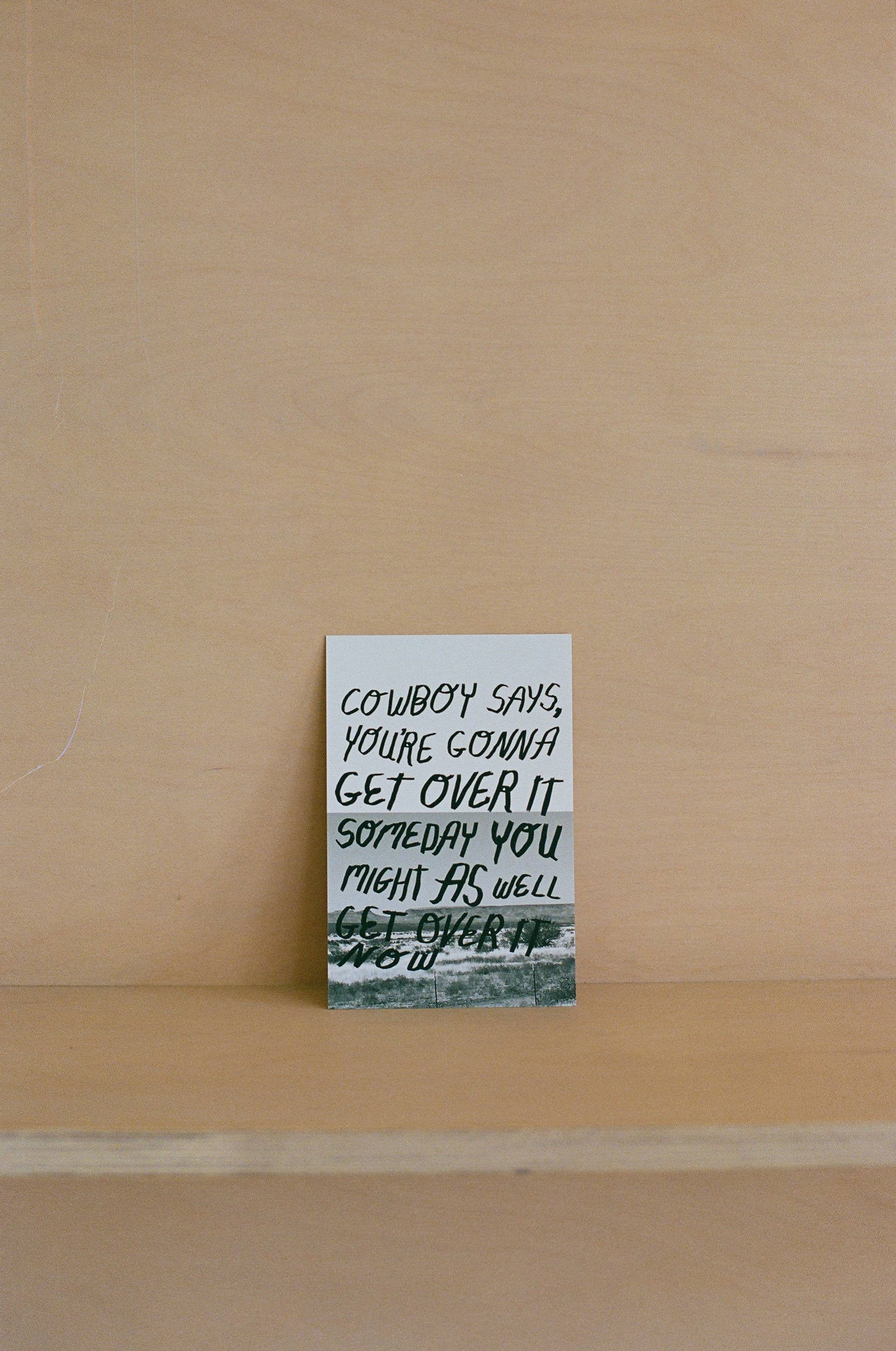 Might As Well - Postcard by Lordcowboy